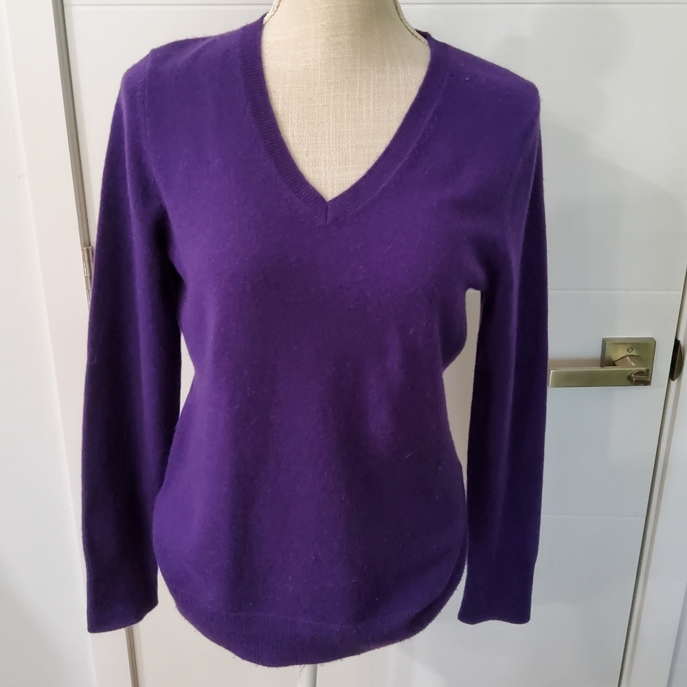Alex Marie Cashmere Knit Sweater Size M